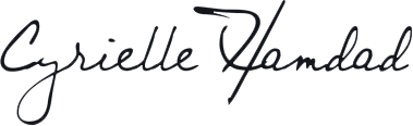 Signature de Cyrielle Hamdad